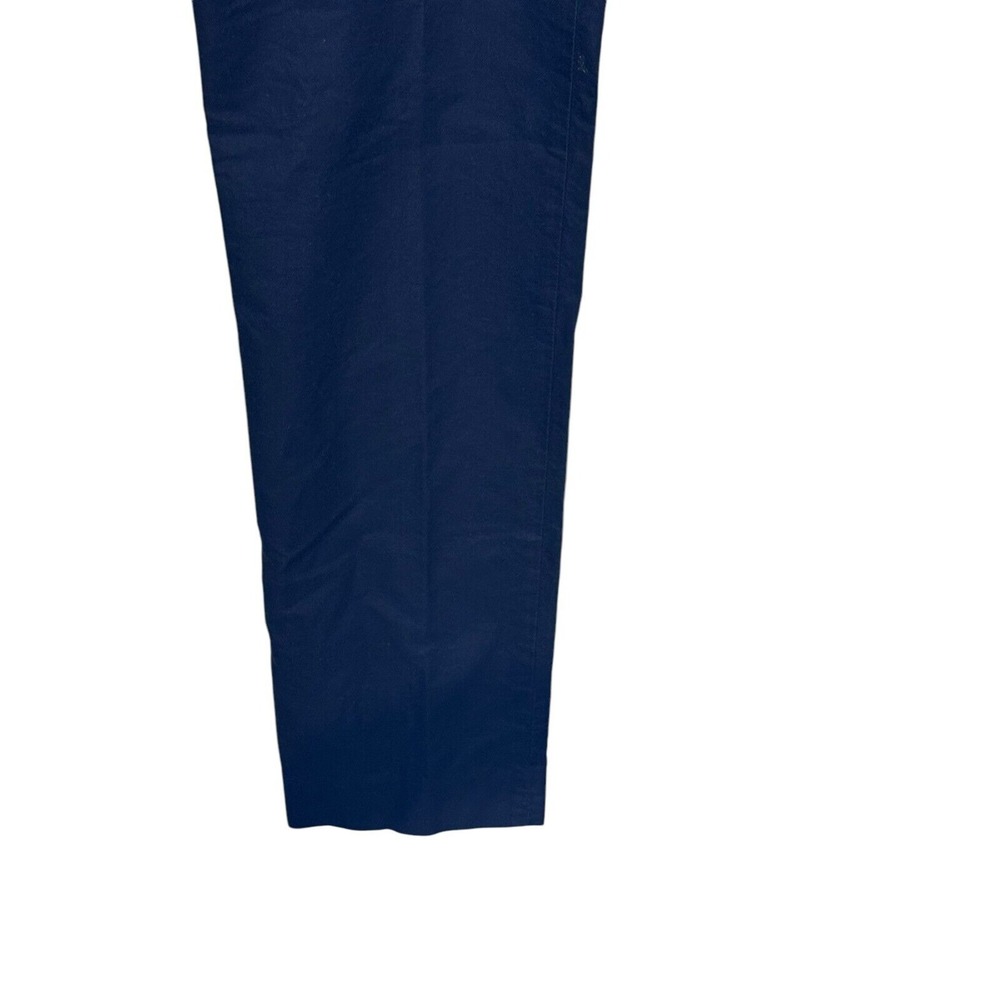J.Crew Men's Pants Thompson Slim Performance Chino Preppy Navy Blue Size 31X32 - Picture 2 of 11
